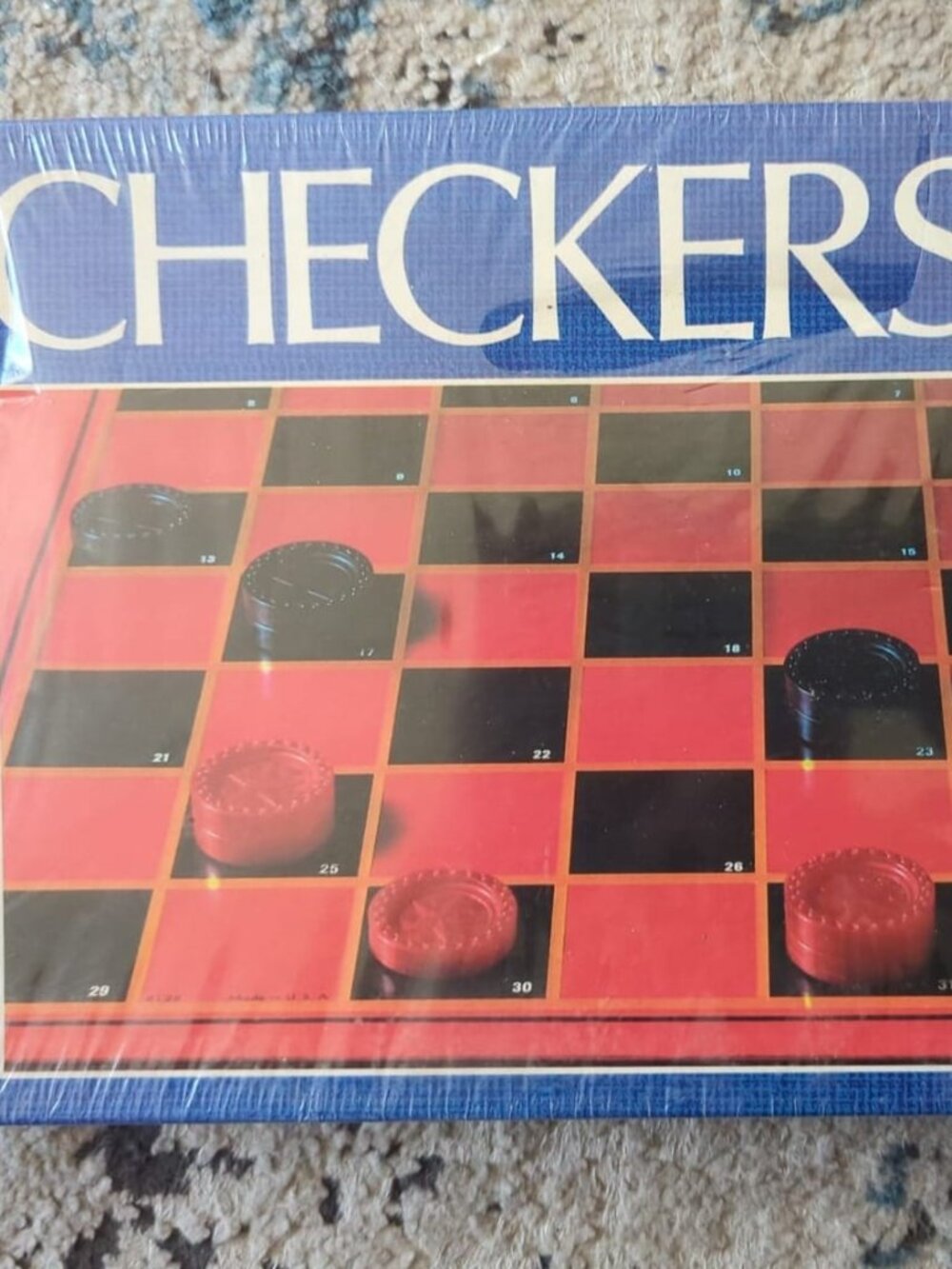 Milton Bradley Checkers Plus 5 Games Vintage 1982 Sealed Ages 7 to Adult